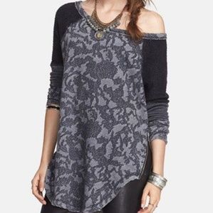 Free people bed of roses pullover
